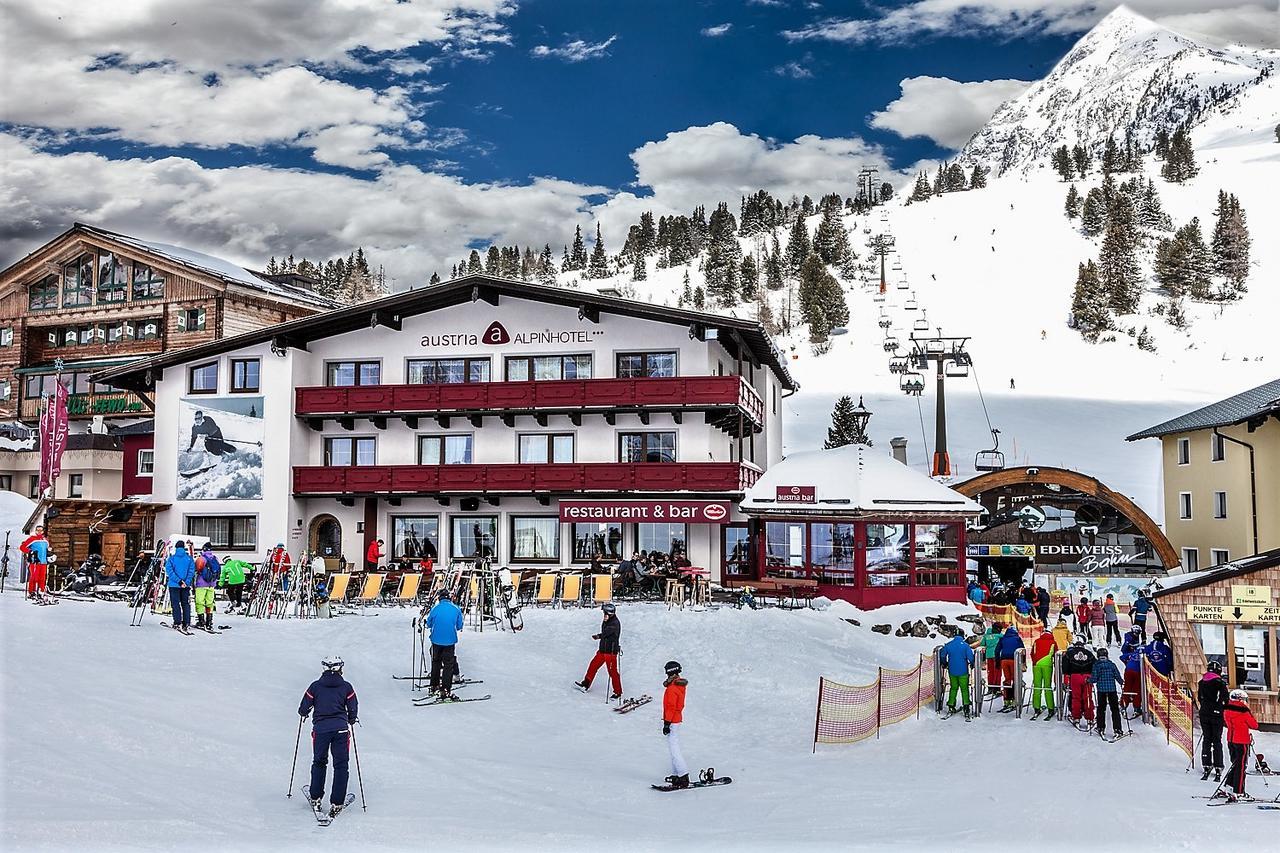 Austria Alpinhotel Ski In Ski Out An Der Edelweissbahn Обертауерн Екстериор снимка